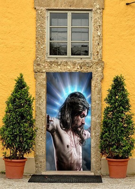 Passion Of The Christ Door Decoration Easter Front Door Etsy