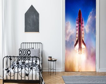 Spaceship decor - Space Kids Decor, Outer Space Decor, Rocket Ship decor, Space Bedroom Decor, Space Themed Room, Space Decor