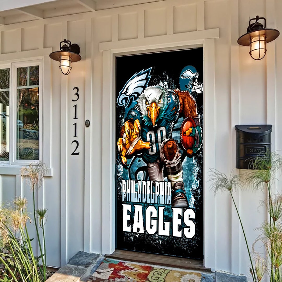 Philadelphia Eagles Door Cover Philadelphia Eagles Decor 