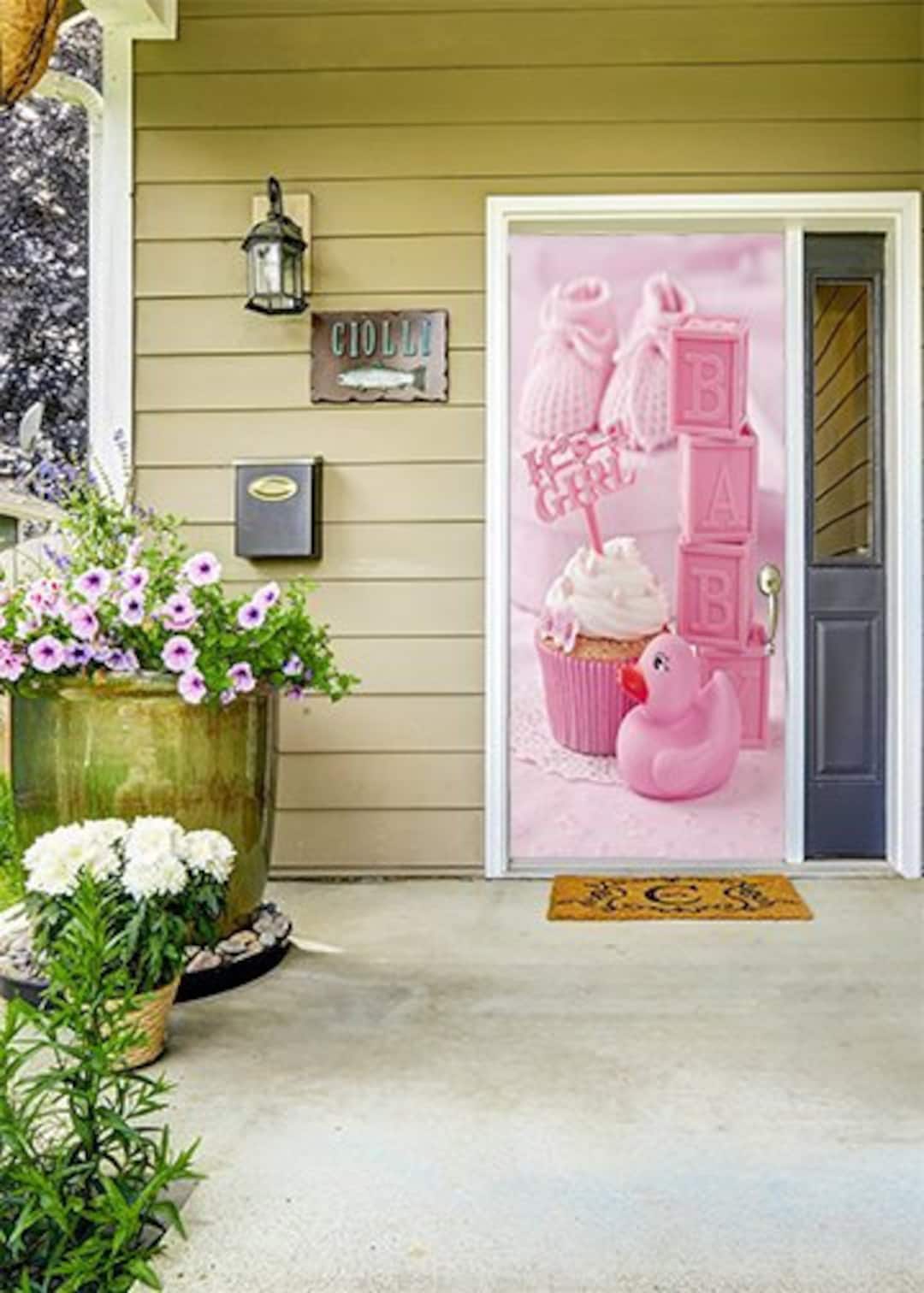 Baby Girl Door Decoration Door Decor Door Covers Door Posters Wedding ...