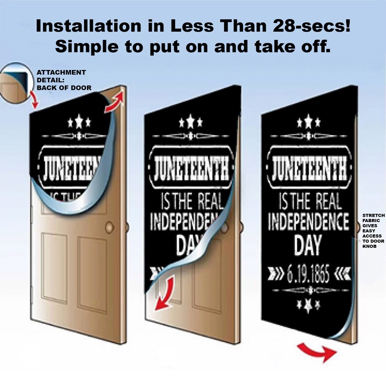 Freeish Flag Door Cover Decorations African Etsy