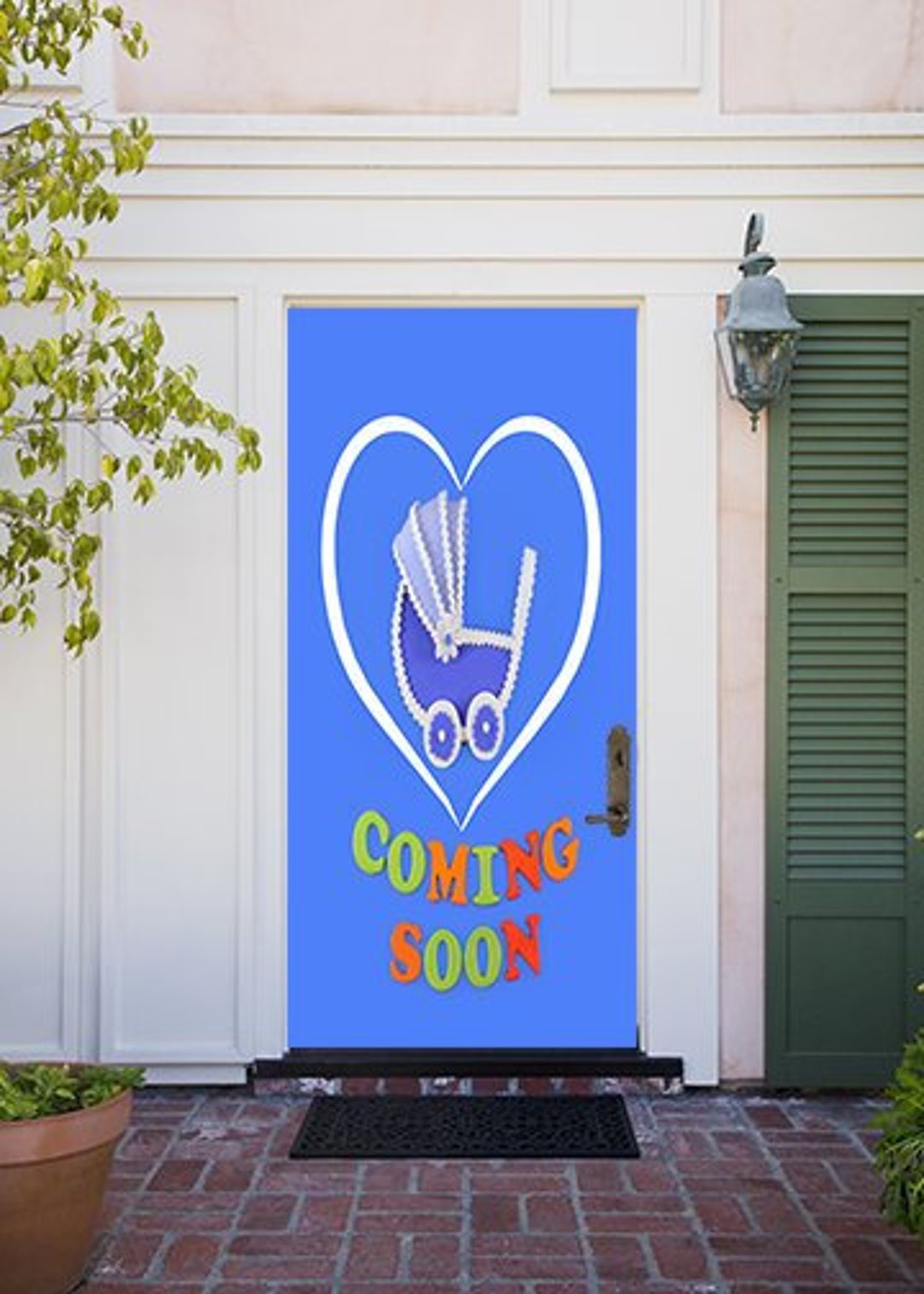 Baby Boy Door Decoration Door Decor Door Covers Door Posters Wedding