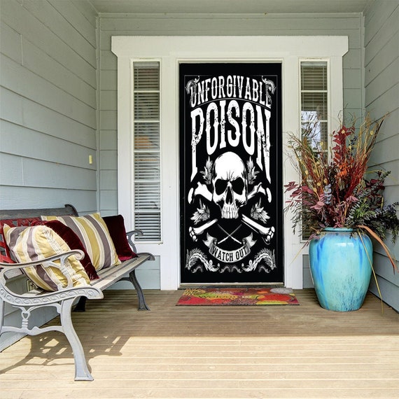 Unforgiveable Poison Door Decor Gasparilla, Pirate Decor, Pirate