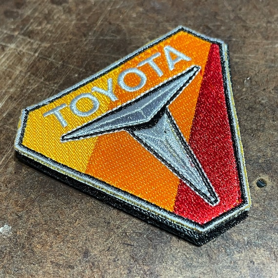 Toyota Trucks Heritage Colors Patch Velcro Hook &… - image 1