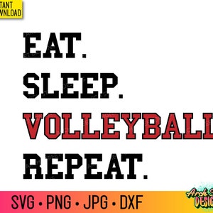 Volleybal SVG, Volleybal Geschenken, Digitale Download