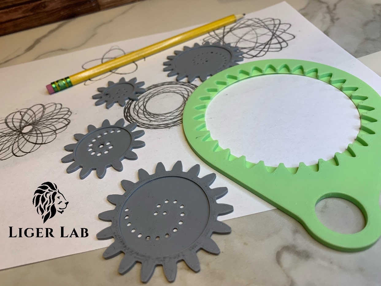  Spirograph Shapes Set ONLY $13.40 (Regularly $24.99)