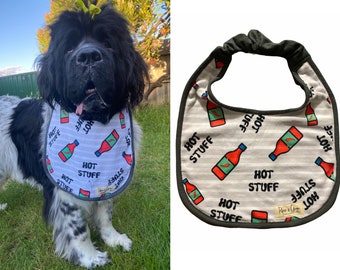 I am hot lätzchen Riesengroßer Hund sabbern Bib Reversible Neufundländer Newfie Newfy Berner Sennenhund Bernhardiner