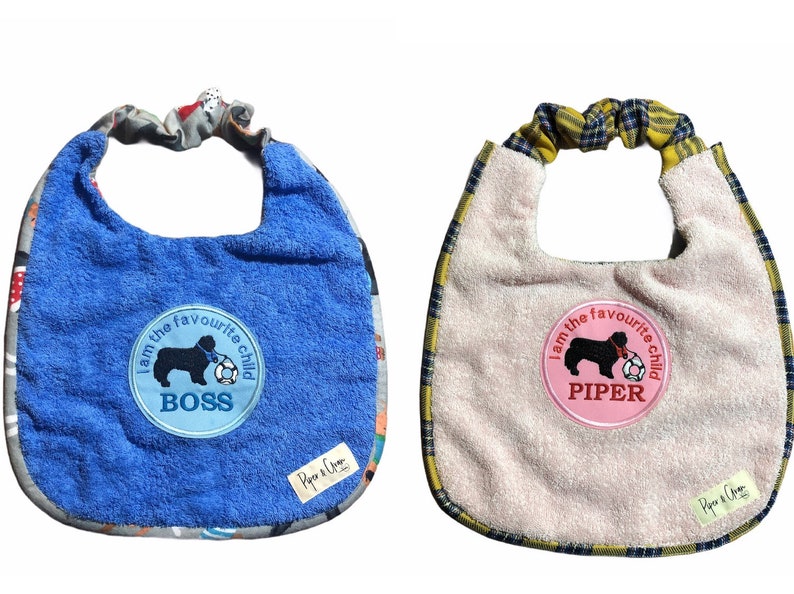 Giant big Dog drool Bib dog bib Newfoundland newfie slobber Etsy