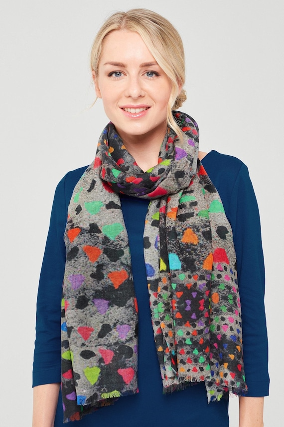 100% lana merino sciarpa da donna morbidissima, alta qualità