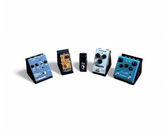 Guitar Pedal Desktop Stand - 60 Degrees - 38mm, 65mm, 75mm, 95mm, 110mm available