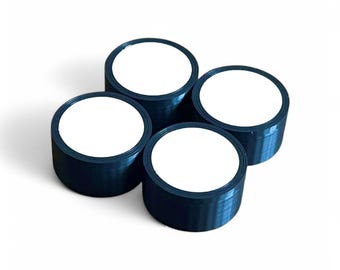 Gitaarpedaal voetschakelaar-topper - gekleurd midden - (4 stuks)