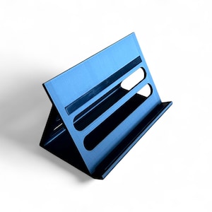 Soporte para pedal de guitarra LITE de 200 mm, soporte de escritorio, ángulo de 60 grados, Cold Earth Industries