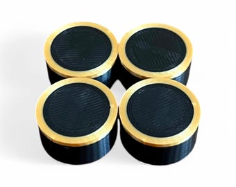 Guitar Pedal Footswitch Topper (Thin Version) - (4 Pack)