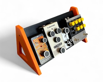 Guitar Pedal Desktop Stand 300mm 60 Degree | 3D Printed | Cold Earth Industries