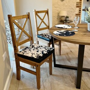 Cowhide chair cushions 2025