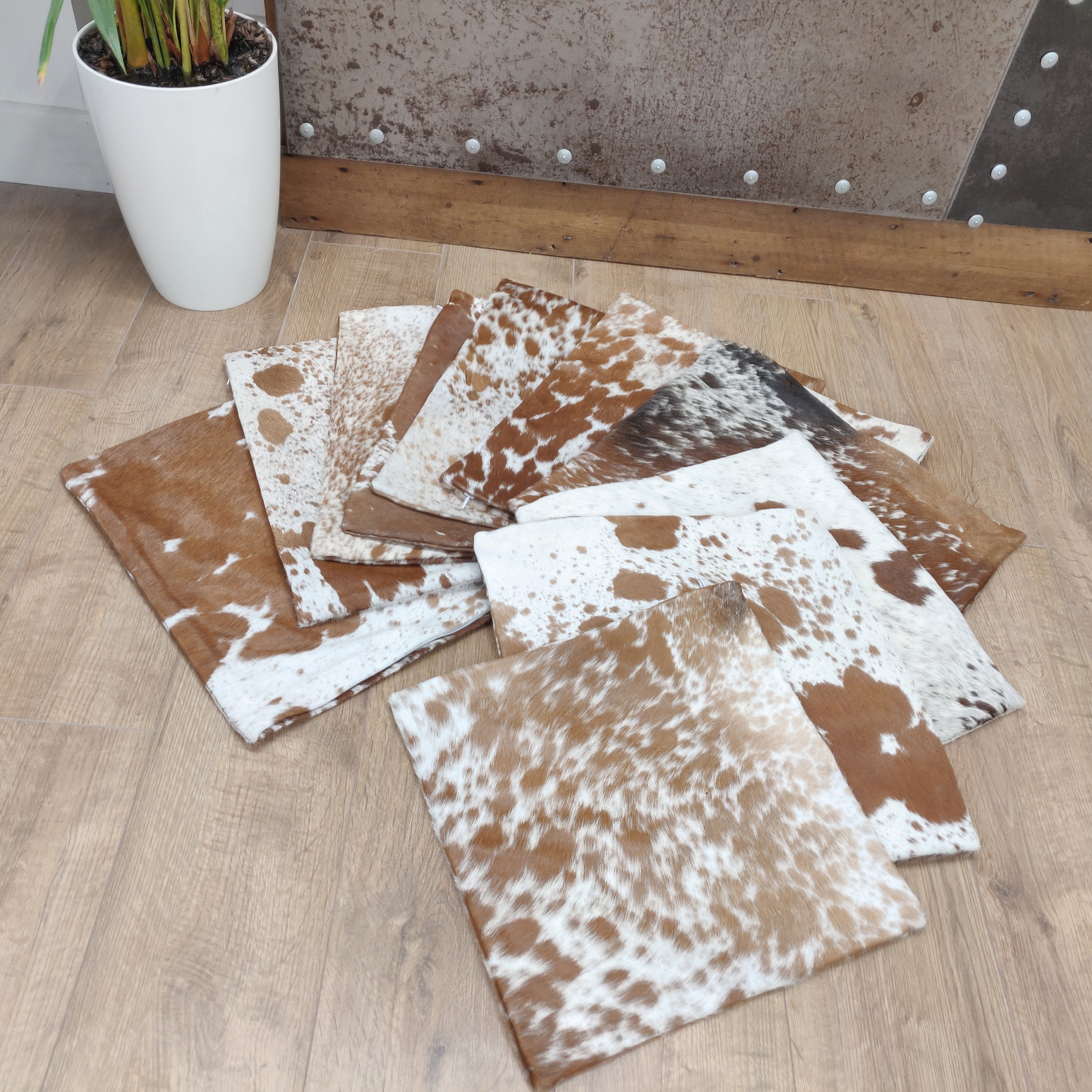 BESPOKE - Made to Order - Genuine Quality Cowhide Cushion Covers