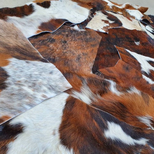 Genuine Cowhide Material Offcuts for Arts and Crafts Etsy
