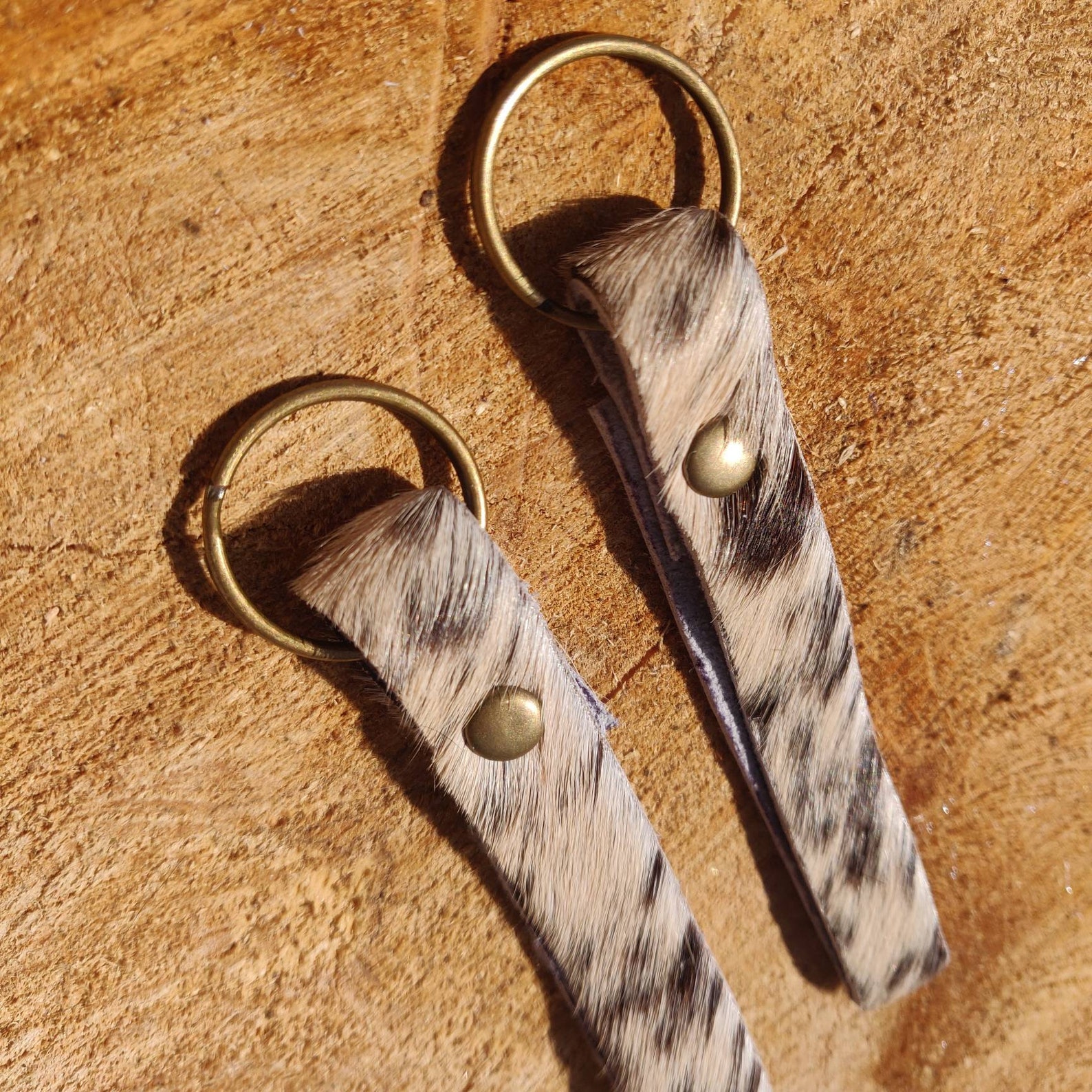 Genuine Cowhide Keychains Keyrings Lanyards Bag Charms. Etsy UK