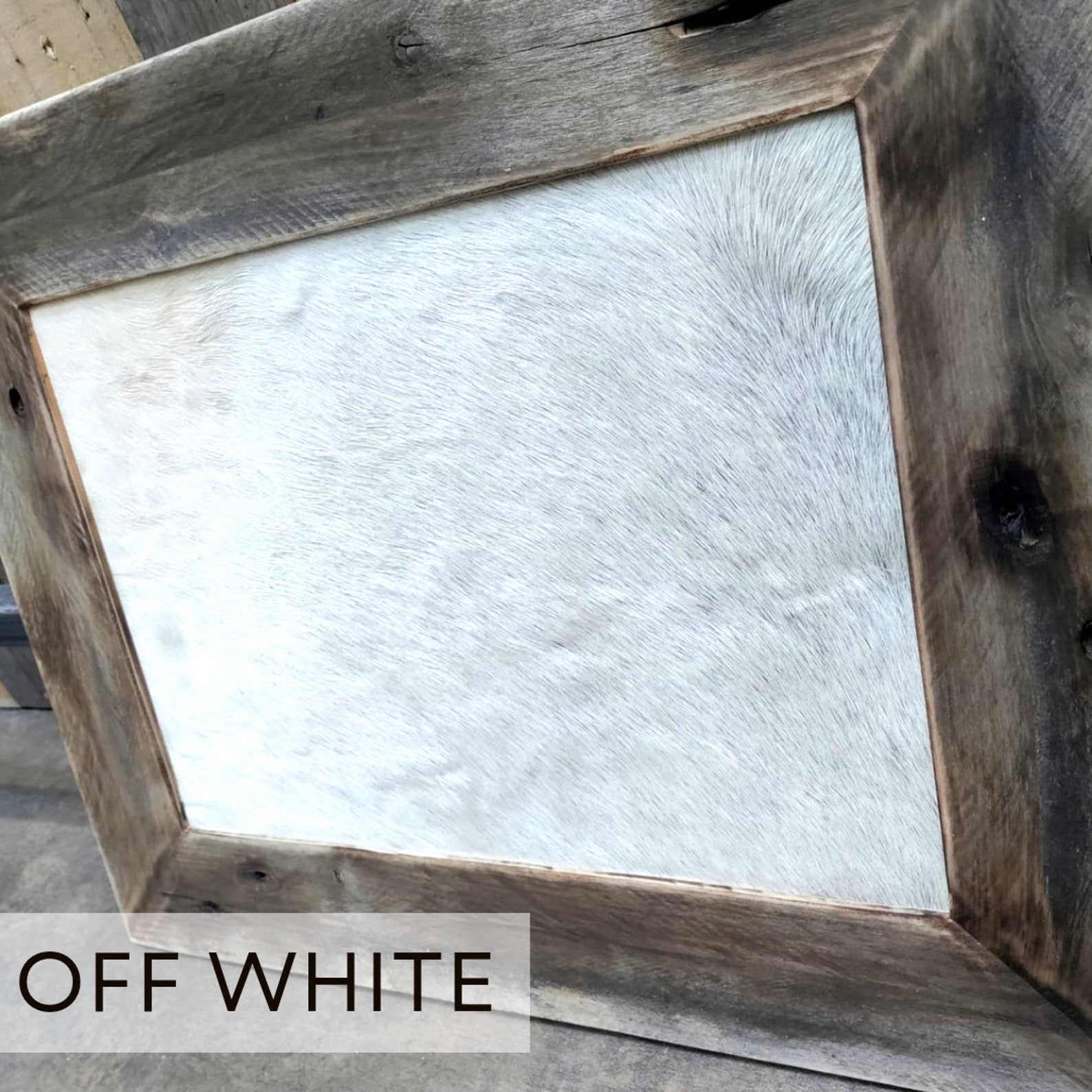 Genuine Cowhide Wedding Branding With Driftwood Rustic Frame Etsy