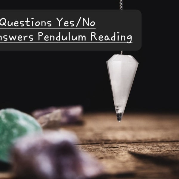 5 questions par oui ou par non-réponses - Lecture psychique le jour même