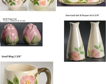 Franciscan Desert Rose China, USA, Multiple Selections