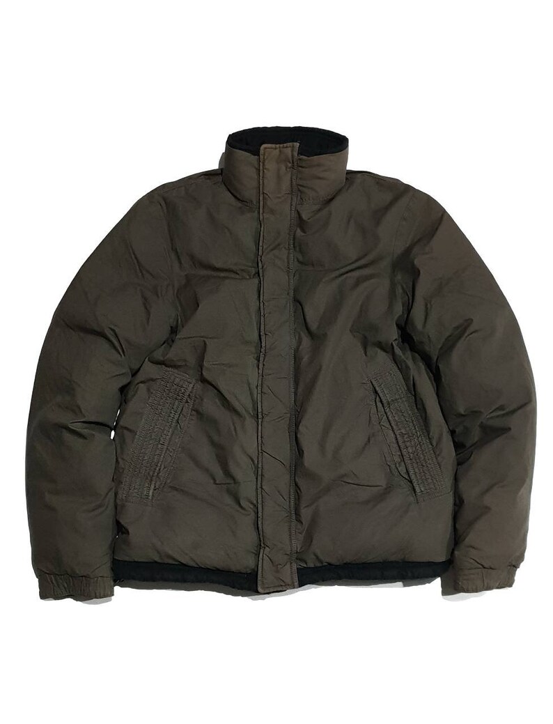 puffy polo jacket