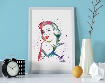 Poster A3 Marilyn Monroe Actress Famous Cartel Decor Impresion 10