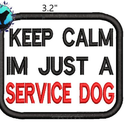 Service Dog Team Forever Patches Etsy
