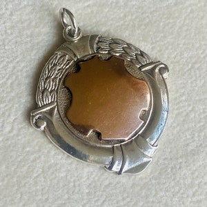 Antique Silver Medal Fob