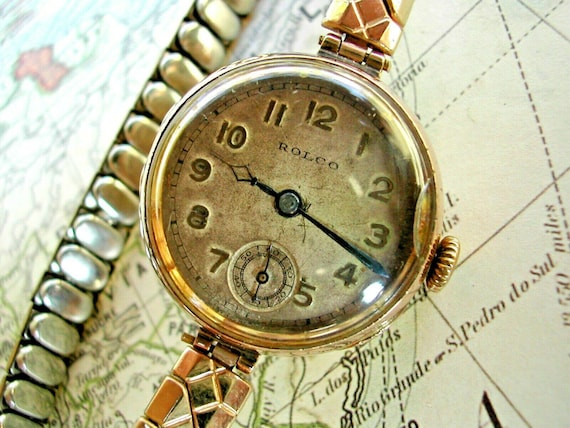 ROLEX ROLCO (ROLEX Company) 1926 9k Gold Cocktail