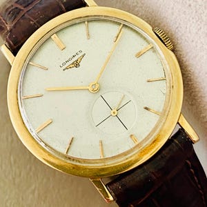 Vintage Longines watch. Dated 1953