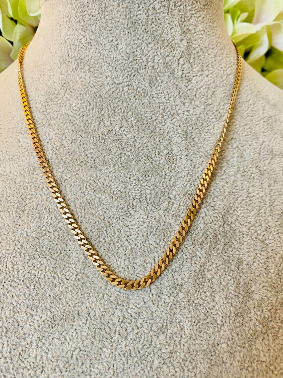 9ct gold cuban link chain Clearance