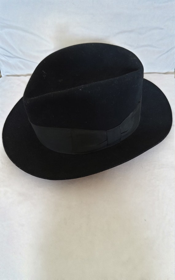 Vintage hand made womens fedora hat