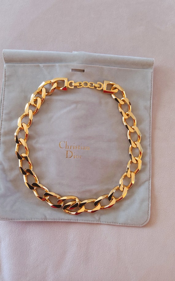 Vintage Christian Dior chain.