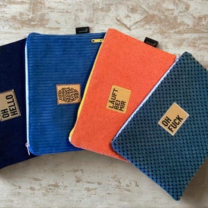 Kleines Täschchen , Allrounder,Kosmetiktasche mit Statement Patch , Kosmetikbeutel, Schminktasche, kleine Kulturtasche, Bag in Bag