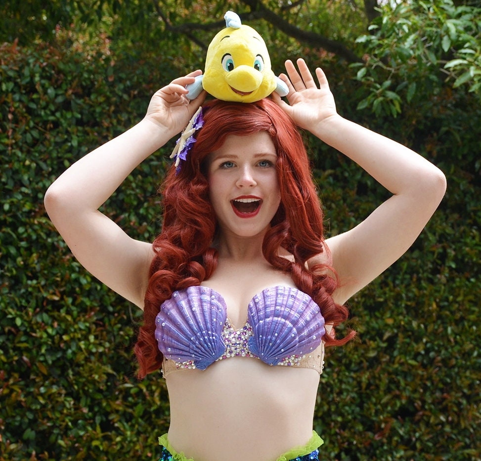 Little Mermaid Sea Shell Bra 