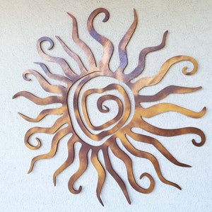 Wall Decoration Wood Sun Decoration Mural Indoor Outdoor Garden Gift Idea Wall Decoration Wall Decoration Sun