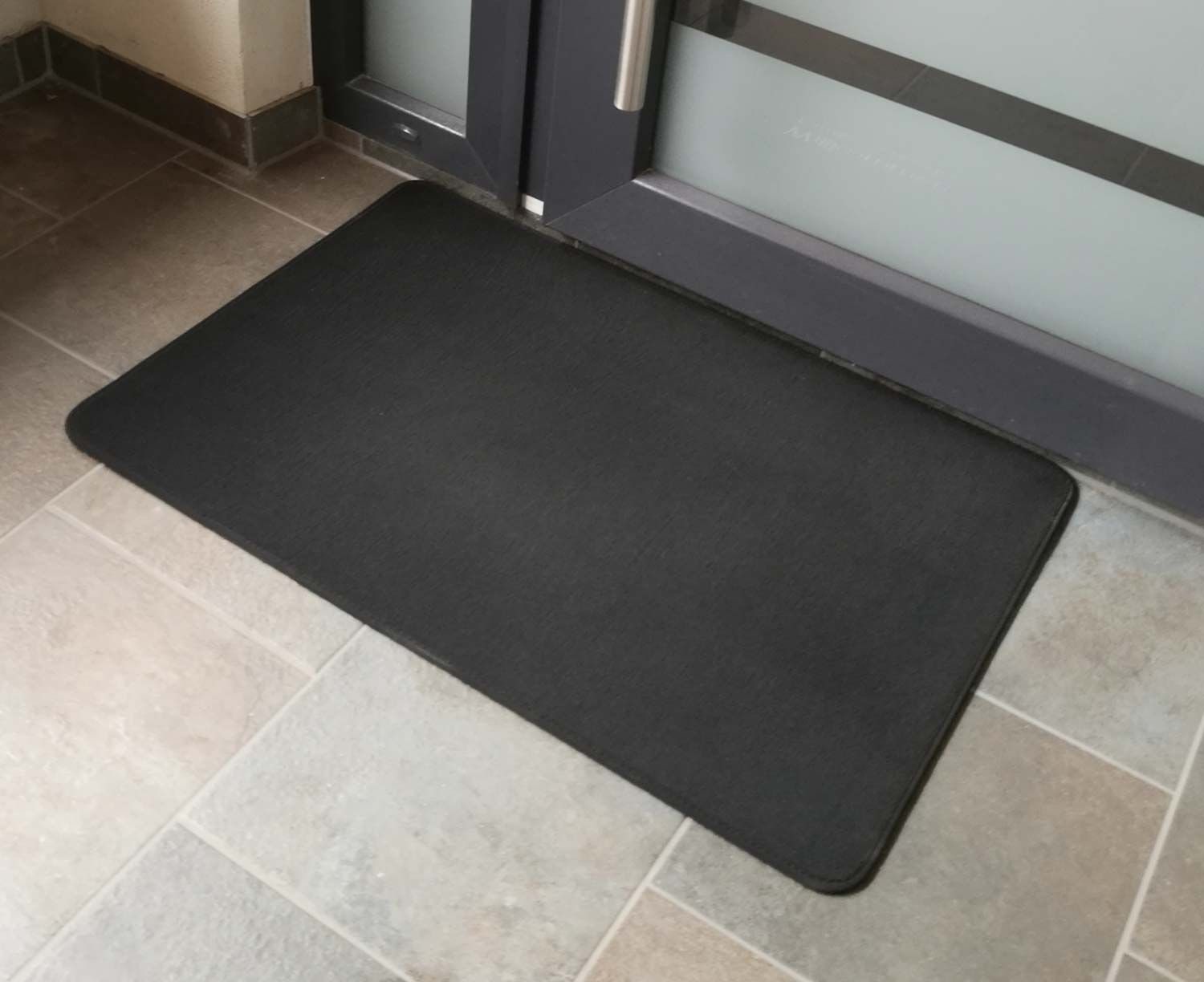 Door mat Doormat Doormat 60 x 90 cm Projection Black Door Etsy