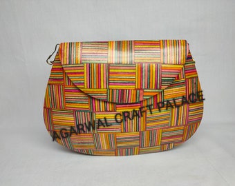 sling bags, clutches, handbag, handmade bags, purses for women, ladies purse, multicoloured sling bag, cross body bag, shopping bags