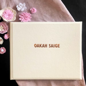 Baby Memory Book|Baby Journal|Personalised