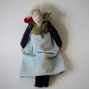 Fabric Handmade Doll Rag Doll Handmade Cloth Doll Fabric Soft Doll Stuffrd Doll