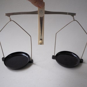 Vintage Set of Weights in the Box  Jewellers Scales with Weights/Equipment for Weighing Precious or Pharmaceutical Items Collectible Item