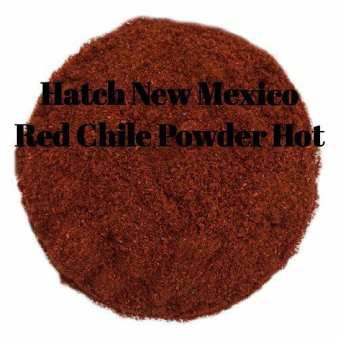 Red Chile Powder From Hatch New Mexico 1 Pound Pure Red Chile Hot Etsy