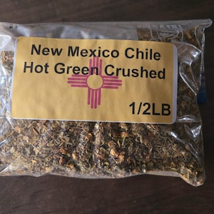 Green Chile Crushed From Hatch New Mexico Pure Green Chile