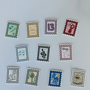 Autocollants ERAS Stamps ; tous les albums, parfaits pour votre Kindle, votre ordinateur portable ou votre bouteille d'eau, y compris TTPD
