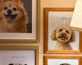 Custom Pet Portrait Gift · Pet Painting From Photo · Dog Mom Gift · Unique Birthday Gift for Pet Lovers · Personalized Animal Art Print