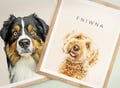 Custom Pet Portraits | Personalized Dog Memorial Art (Digital Download)