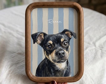 Personalized Pet Portrait:  Digital Download with Stripped background