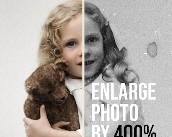 Image Editing & Restoration – Fix, Improve, Enlarge Photos