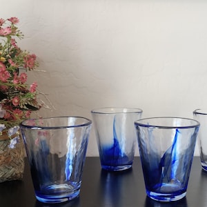 Bormioli Rocco Murano Cobalt Blue Glass - Etsy